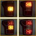 Boine F150 Tail Light Compatible With 2018 2019 2020 Ford F150 F-150 Right Passenger Side Rear Light Brake Lamp - Bulb and Harness Included Replace JL3Z13404H
