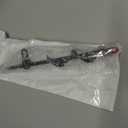 Ground Anchors (1pcs) Easy to Use 10mm Diameter, Heavy Duty Anchor Hook for Camping Tent, Canopies, Car Ports, Sheds, Swing Sets, Securing Animals  Black Powder Coated