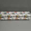 5 x WRAPAHOLIC Kraft New Home Wrapping Paper Roll - Mini Roll - 17 Inch x 33 Feet - Happy New Home Design, Perfect for Birthday, Party, Holiday