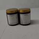 AOOVOO Vanilla/Eucalyptus Scented Candle, 9oz, 2 Pack 