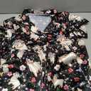 Carwayii Sheep Gifts for Women Pajamas Set Gaot Gifts Lounge Pjs Sets Button Down Shirt Birthday Gift To My Wife,small