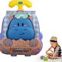 Beach Toys For Kids Ages 3–10, Sandpit Toy Set With Cart, Sand Molds, Rake And Shovel Accessories, Summer Beach Play Set, Prachy