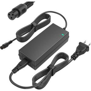 SGS Certified 42V 2A Power Adapter Powerfast 3-Prong Connector for 36V Sports Mod,and Pocket Mod 10S Lithium Battery,Charger Replacement for Electric Scooter