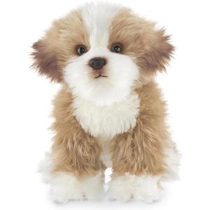 Bearington Dog Stuffed Animal - 13" Realistic Dog Plush Maltipoo Murphy - Cute Plushies for Kids Boys & Girls