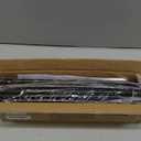 Kitsure Shoe Rack - Non-Woven Shoe Rack Shelf, Shoe Organizer for Closet, Entryway, Garage & Corridor, Stackable Shoe Shelves, 27.5" Wide - 3 Tier, Black