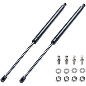 20 Inch Gas Struts 120lb (2 Pack), Heavy Duty Lift Support for RV Bed, Tonneau Cover, Truck Bed Cover, Camper Shell, Tanning Bed, Tool Box, Floor Hatch - Hydraulic Shock Springs