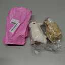 Realistic Furry Easter Bunny Decorations- Set of 2 Lifelike Easter Bunnies Decor for Home, Photography Props, Party Favors and Collectible Gifts