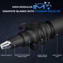 KastKing Megatron Titanium Telescopic Spinning Rods, 8'0", Inshore, MH
