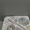 Ceiling Fans with Lights and Remote, 36 Inch Ceiling Fan with Light, Low Profile, Reversible, Dimmable LED, Flush Mount, Quiet, DC Motor, Nickel Ceiling Fan for Bedroom, Kitchen, Dining Room