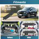 Nilight Cargo Cover Fit for VW Volkswagen Atlas 2018 2019 2020 2021 2022 2023 2024 2025, Retractable Privacy Security Shield Shade Rear Trunk Cover, with Trunk Storage Net
