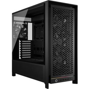 CORSAIR Frame 5000D RS Modular High Airflow Mid-Tower PC Case  4X Pre-Installed RS Fans, InfiniRail Fan Mounting System, GPU Anti-Sag, ASUS BTF, MSI Project Zero, Gigabyte Project Stealth  Black