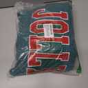 Women Pajamas Set Loungewear Ribbed Long Sleeve Top and Pants with Pockets Lounge Sweatsuit Set (Green, XXL)