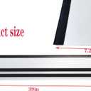 39 Inch Track Saw Guide Rail for Ma-kita 199140-0 Track Saws for Festool Track Saw,39 Aluminum Guide Rail for Woodworker cuts,Silver