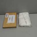 Cooling Curved Pillowcase for Side Sleeper Pillow - Rayon Derived from Bamboo Pillowcase with Zipper, Breathable and Soft Silky Cover for Hot Sleeper Protecting Hair & Skin King Size 1 Pack, White