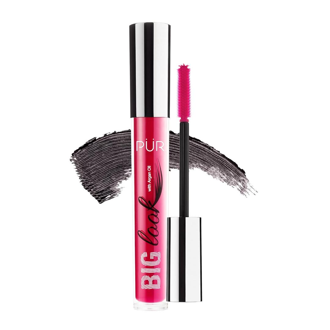 PR MINERALS Big Look Mascara in Black - Volumizing And Lengthening Lash Mascara For Longer, Fuller, Softer Lashes - Cruelty-Free & Vegan Mascara Lash Tint