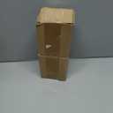 Airtight glass jar storage container with bamboo lid Set of 2, wide mouth, leak-proof, With a spoon, can be used for coffee beans, tea leaves, grains, dried fruits, etc (Small)