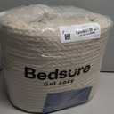 Bedsure Cotton Duvet Cover Set - 100% Cotton Waffle Weave Linen Color Duvet Cover California King Size, GentleSoft and Breathable Cal King Bedding Set for All Season, 3 Pieces, 104"x98"