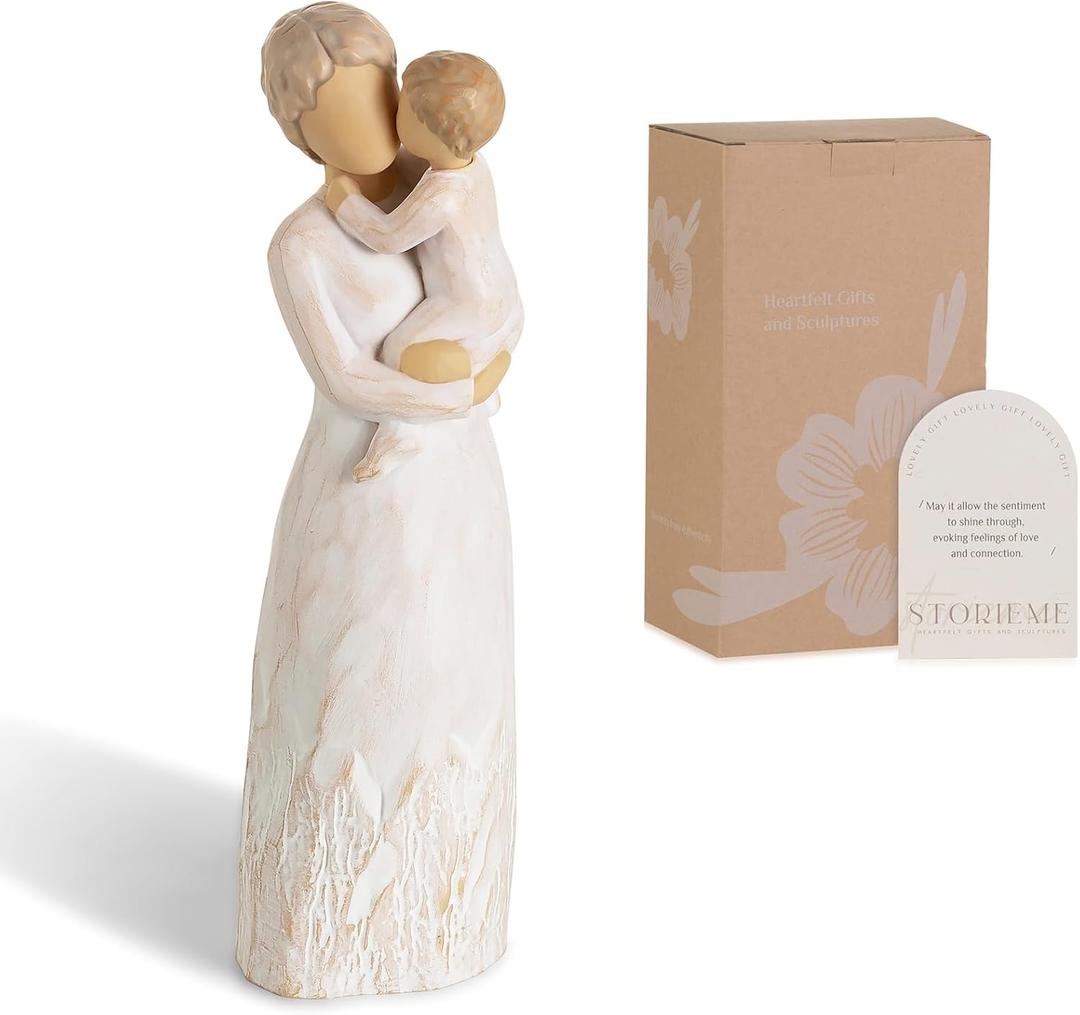 Storieme First Time Grandma Gifts: New Grandmother Gift for Birthday Christmas Mothers Day from Grandkids Grandmas Figurines Statue