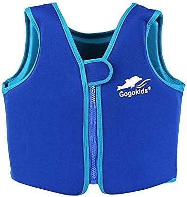Vine Kids Swim Vest Toddler Learn to Swim Floatation Jackets Training Vest for Boys Girls (3-5 Years, Blue)