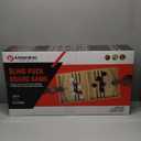 Fast Sling Puck Game - Wooden Hockey Table Board Game with Spare Parts | Indoor 2 Player Tabletop Fast-Paced Slingshot Battle for Adults, Kids & Family Night or Friends Party | Large Size