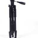 REFLEX CAMERA Travel Tripod – Lightweight Aluminum, 55 cm–170 cm Adjustable, 4 kg Capacity, 360° Pan Head, Bubble Level & Non-Slip Feet for DSLR/Mirrorless/Video Cameras