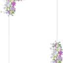6.6FT x 4FT White Wedding Arches for Ceremony Rectangular Metal Balloon Arch Stand Kit Garden Floral Square Arch Frame Background for Anniversary Birthday Party Bridal Shower Decoration Home Decor, 6.6 Ft X 4.0 Ft