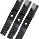 04769800 Medium Lift Blades for 42" Mower Deck, Compatible with A-riens Ikon-X42, Ikon-XL42, Ikon-XL42CE, ZT XL 42 ZTX 42 Zero Turn Lawn Mower, 3 Pack