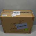 HMVPL Gold Floor Lamps for Living Room, Modern Floor Lamp with Shelves, Crystal Standing Lamps with Table, Brass Tall Lamp with Crystal Shade, On/Off Switch, Mid Century Corner Floor Lamp for Bedroom