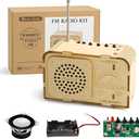 STEM Toys for Kids Age 8-14, Science Kits Educational DIY Radio Building Set - Wooden 3D Puzzle Electronics for 8-12 Year Olds