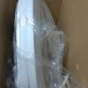 ZMJH ZMA102 Bidet Toilet Seat, Unlimited Warm Water, Vortex Wash, Electronic Heated, Warm Air Dryer, Rear and Front Wash, LED Light, Need Electricity, White, (Elongated)