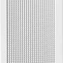 Return Air Grille Fits 14'' x 30'' or 30'' x 14''Duct Opening Aluminum Eggcrate Return Grille Cover Rust Proof Vent Duct Cover Grille for Wall &Ceiling |Outer Dimensions: 15.79'' X 31.81'' |
