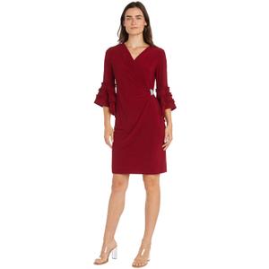 R&M Richards Women's Angelic Glow Wrap Dress (12)
