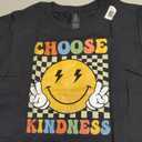 Choose Kindness Retro Groovy Be Kind Inspirational Kids T-Shirt S