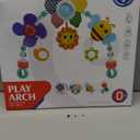 Lynncare Adjustable Arch Bassinet Toys for Infant & Toddlers, Stroller Arch, Baby Crib Toys with Fascinating Hanging for Stimulating Babys Senses and Developing Motor Skills (Set5)