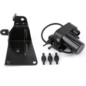 HRepair 904-214 Electrical Vacuum Pump fits for Ford Excursion F250 F350 F450 Dodge Ram 2500 3500 Vacuum Pump replacement 6C3Z-2A451-A 4C3Z-2A451-BA