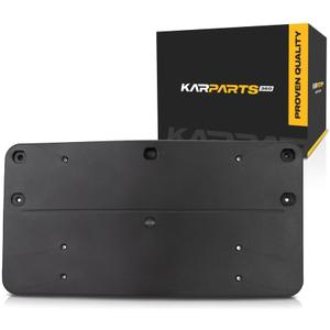 for Mercedes-Benz C250/C300/C350 2012 2013 2014 2015 License Plate Bracket | Front | with Amg | Made of Plastic | Replacement for MB1068112 | 204-3378, 2048173378