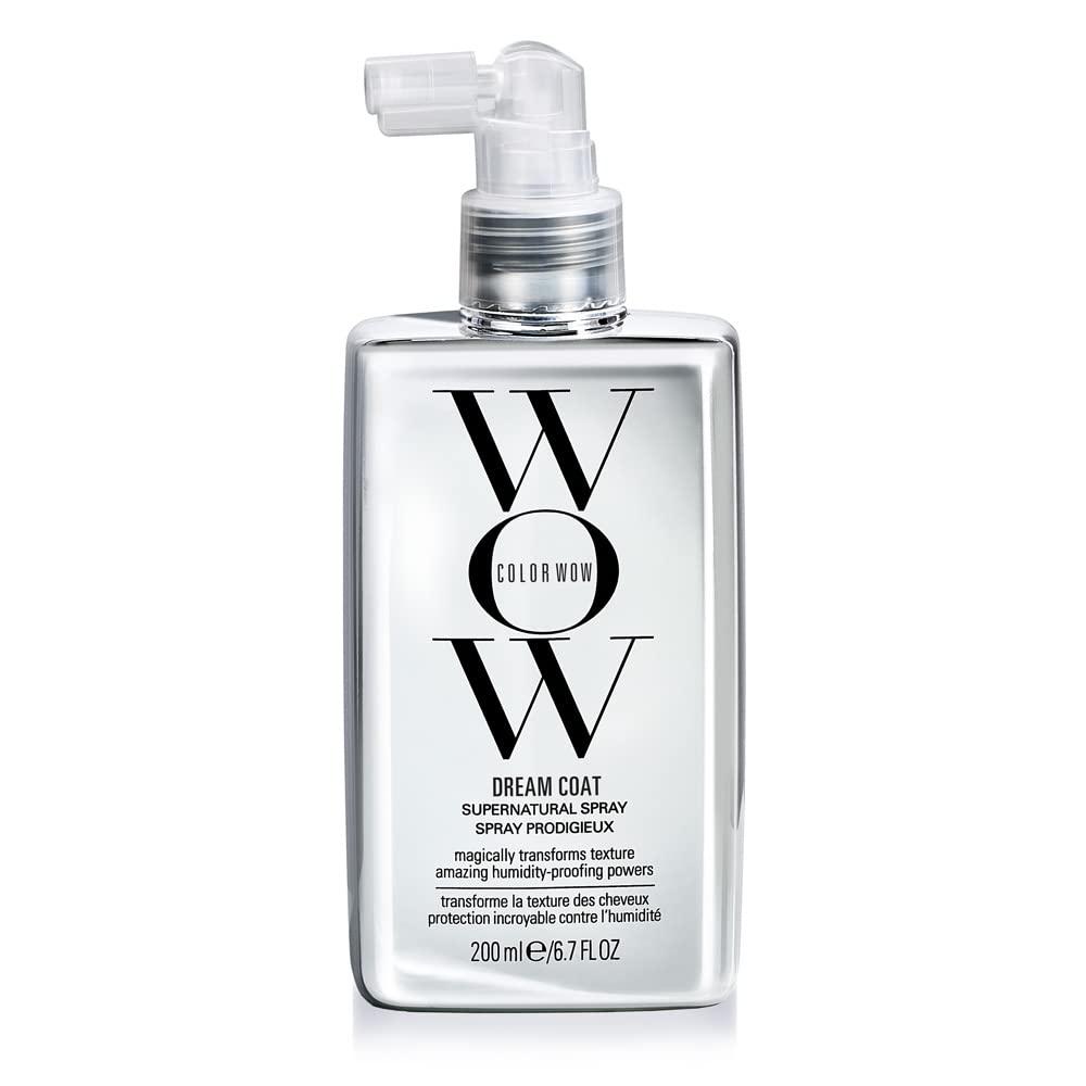 COLOR WOW Dream Coat Supernatural Spray  Keep Your Hair Frizz-Free and Shiny No Matter the Weather with Award-Winning Anti-Humidity Treatment