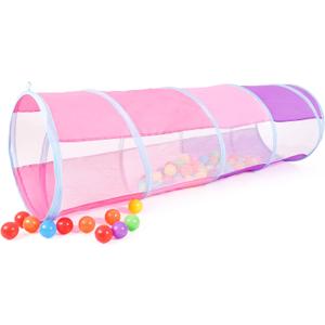 Play Tunnel for Toddlers 1-3, Tunnel for Kids to Craw Through Sensory Toys for 1 Year Old Boy Girl Babies Kids, Indoor Outdoor Great for Motor Function