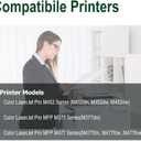 410A Toner Cartridges - Replacement for HP Color LaserJet Pro MFP M477fnw,M477fdw,M477fdn,M452dn,M452dw, M452nw,M477 M452 Series ( Black, Cyan, Magenta, Yellow)