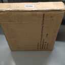 PAWLAND Wooden Freestanding Foldable Pet Gate for Dogs, 24 inch 4 Panels Step Over Fence, Dog Gate for The House, Doorway, Stairs, Extra Wide (Espresso, 24" Height-4 Panels)