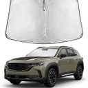 EcoNour Windshield Sunshade Compatible for Mazda CX-50 2023-2024 2025 2026, Sun Visor for Front Windshield & Window Sun Shade Cover, UV Heat Blocker & Protector, Car Accessories