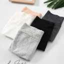 RHYFF Womens Underwear Cotton Bikini Panties High Cut Lace Panty Stretch Hipster Underpants Ladies Briefs S-XXL (M)