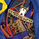 Snow Tire Chains for Car SUV Pickup Trucks, Universal Car Snow Chains, Snow Traction for Tires, Fit for Tire Width 195 205 215 220 225 235 240 245 255 265 (Large)