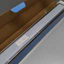SaniteModar Linear Shower Drain, Linear Drain 36 inch with Tile Insert 2 in 1 Panels, AISI 304 Stainless Steel Brushed Shower Floor Drain with Adjustable Feet and Hair Catcher