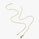 New 2026 Unisex 1Pcs 1Mm Golden Plated Snake Chains Necklaces No Fade Basic Jewelry Stainless Steel Necklace For Pendants DIY Choker Fashion Trendy Accessories Creative Gift For Women And Men