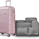 imiomo Large Luggage Hardside Suitcase Sets, 28 Inch Luggage Sets with Spinner Wheels, PP Luggage Sets Clearance with TSA Lock