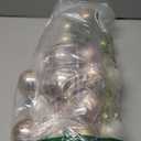 Sea Team 60mm/2.36" Set of Colorful Painted Sparkling Ornaments and Hanging Balls for Christmas Tree - 30pcs (Rose Gold)