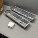 Aluminum Tall Valve Covers for 1958-1986 Chevy SBC 283 302 305 327 350 383 400 Engine Small Block Polished Valve Covers - Silver
