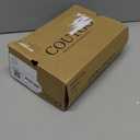 Coutgo Womens White High Heels
Size 9 1/2