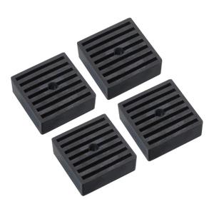 PATIKIL Rubber Anti-Vibration Pads, 4 Pcs Vibration Isolation Mats with Hole 3" x 3" x 1.2" for HVAC, Air Conditioner, Air Compressor, Washer, Dryer, Black PATIKIL Rubber Anti-Vibration Pads, 4 Pcs Vibration Isolation Mats with Hole 3" x 3" x 1.2" for HVAC, Air Conditioner, Air Compressor, Washer, Dryer, Black